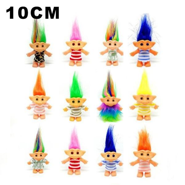 

colorful hair troll doll leprocauns dam trolls toy gifts