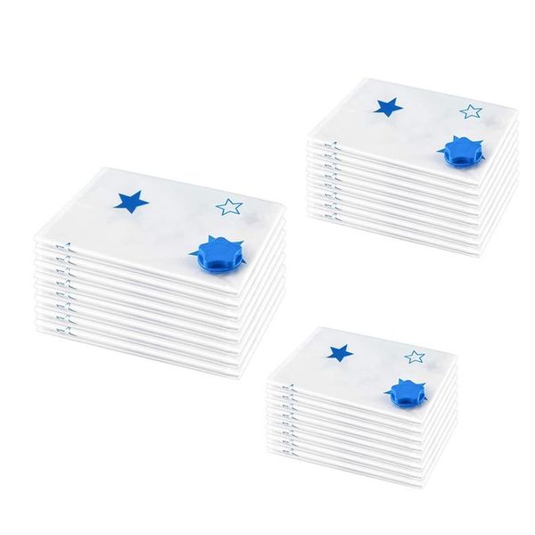 

storage bags 8pack vacuum space saver reusable home use and travel suitable for clothes,quilts,blankets,pillows