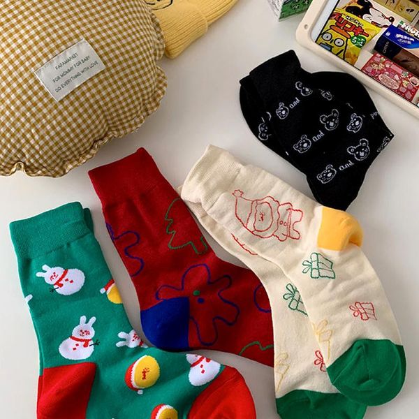 

old children spring&autumn cotton candy colors girls socks, Pink;yellow