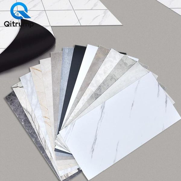 

wallpapers marble tile ground decal waterproof self adhesive wallpaper floor stickers diy bathroom renovation contact paper home decoration