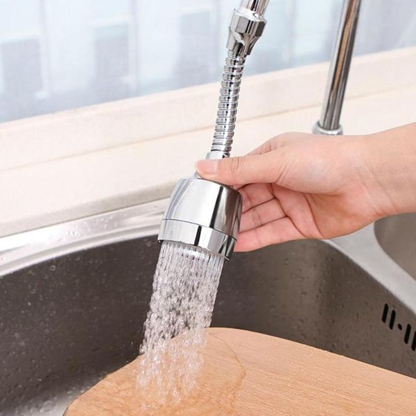 

kitchen faucets stainless steel flexible faucet sprayer turbo flex 360 sink jet rotatable clean tableware fruits vegetables