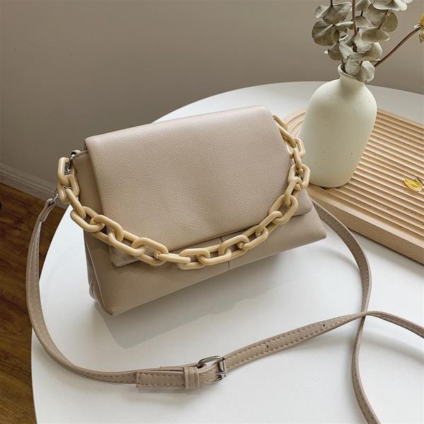 

shoulder bags women's bag 2021 fashion slant summer one under the small square