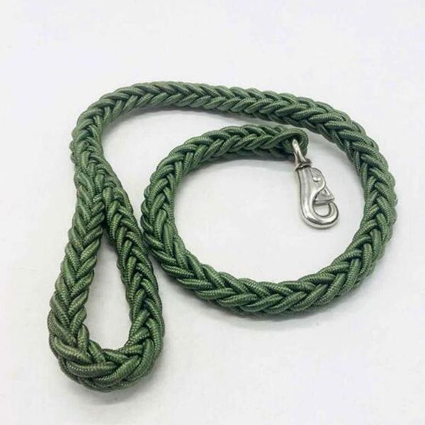 

dog collars & leashes 2.8*120cm durable multicolor nylon pet big leash walking training cats dogs harness collar strap belt rope