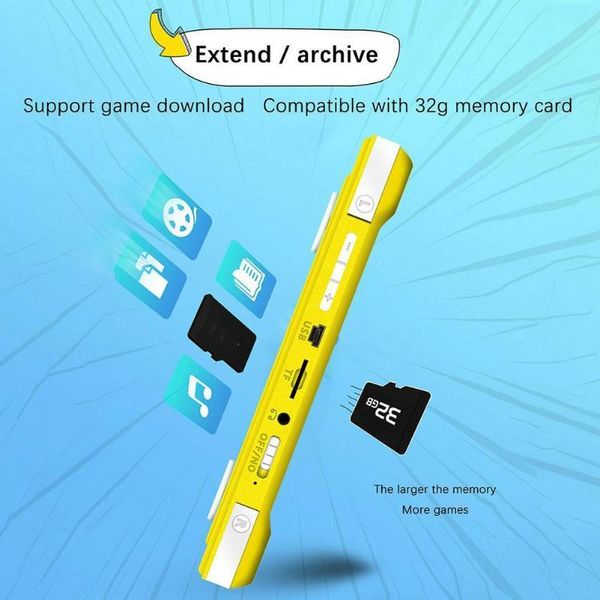 

3.5 inch high-definition screen handheld game console games built-in children's 1000 gift battery high-capacity 400mah m2g8 portable pl