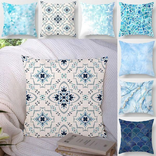 

pillow case 45*45cm nordic pillowslip abstract geometric cushion cover decorative throw pillows covers multicolor home supplies