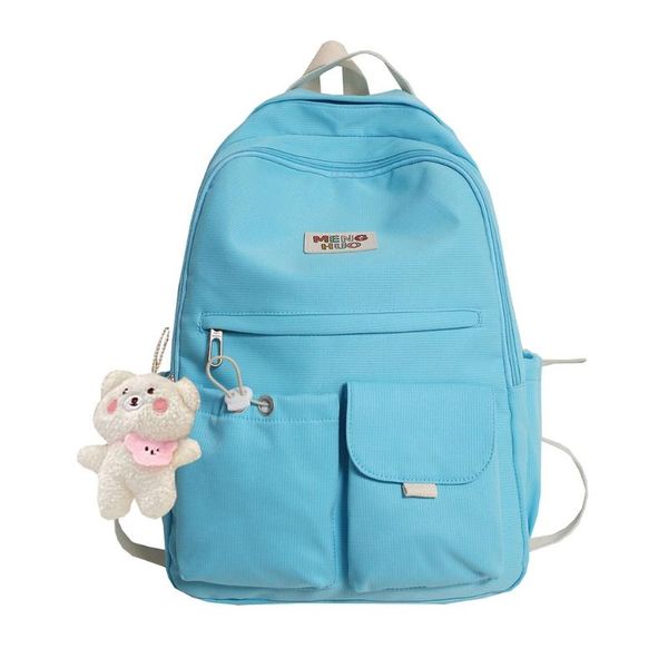 

school bags kawai backpack kawaii rucksack teen girls travel bag cute student daypack casual book