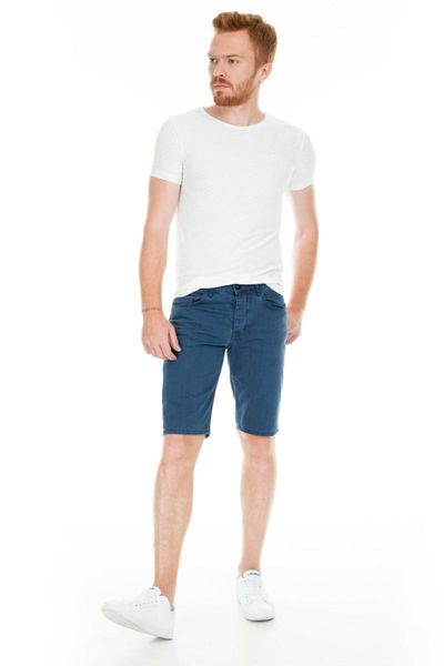 

men's shorts five pocket 5 short men 4016, White;black