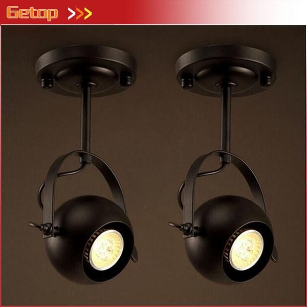 

american retro industrial led bar loft long spotlight creative clothing store track lights home lighting decoration