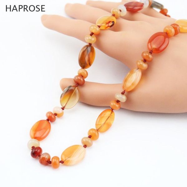 

ladies' party fashion boutique jewelry agate necklace multicolor round ball lobster clasp chains, Silver