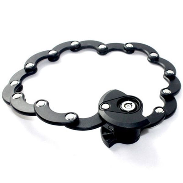 

bike locks with anti-theft mountain folding lock or dead bicycle chain burger