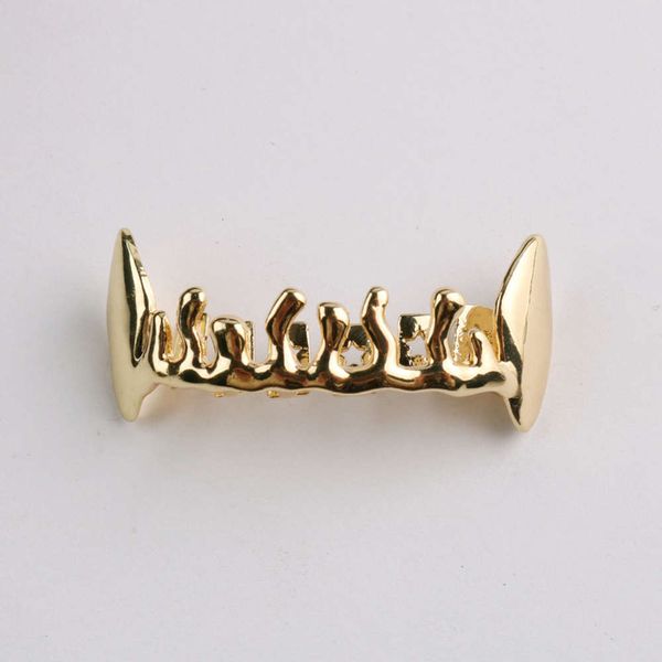 

hip hop decoration irregular braces, Silver