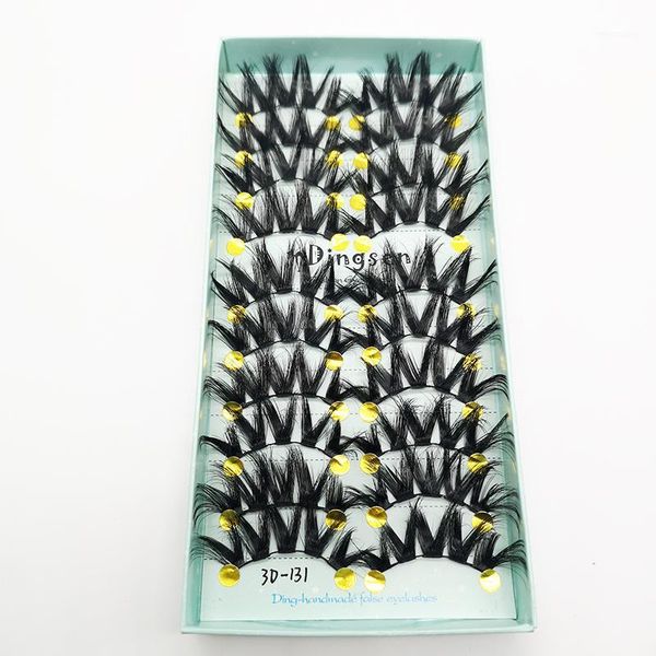 

natural false eyelashes 10 pair 3d mink lashes faux cils long wispy russian volume eyelash extensions ipek kirpik1