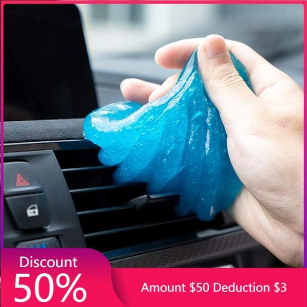 

car sponge 60ml super auto cleaning pad glue powder cleaner magic dust remover gel home computer keyboard clean tool dropship