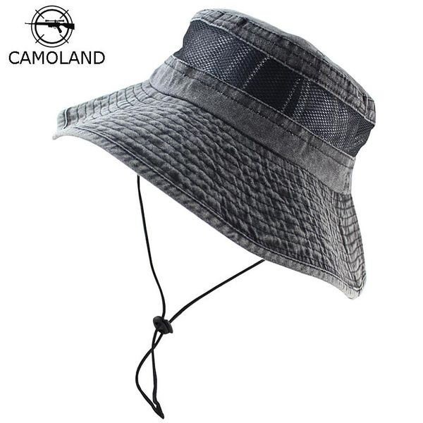 

cloches 100% pure cotton men's bob summer panama bucket hats outdoor fishing washed sun hat uv protection breathable women male boonie