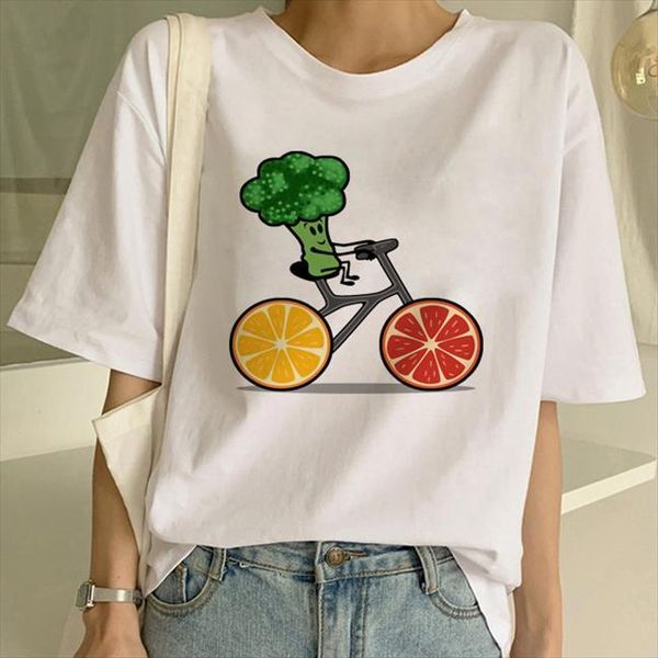 

cute vegetable cake bike mens summer men printed girls, White;black