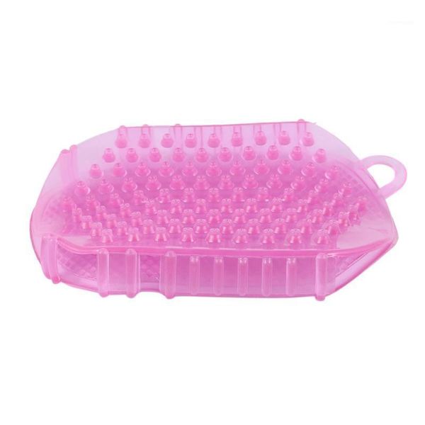 

anti cellulite body massager silicon exfoliator brush glove scrub bath/shower1