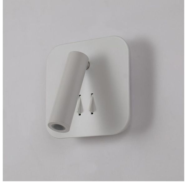 

sanmusion wall lamps for bedroom headboard reading switch back lights emitting angle adjustable led book night lamp