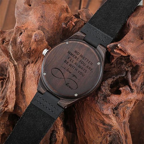 

wristwatches minimalist dial quartz wood watch men genuine leather wrist birthday/anniversary gift wooden watches for boyfriend/husband, Slivery;brown