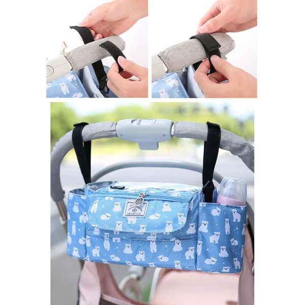 

diaper bags portable waterproof baby bag stroller hanging mommy travel