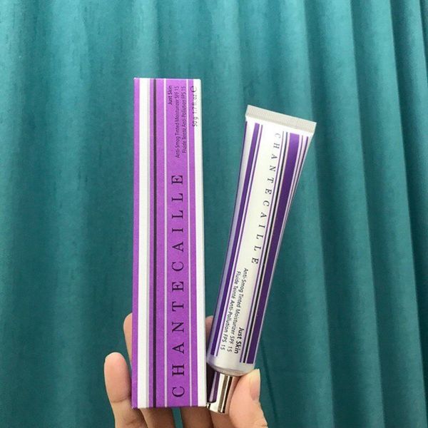 

foundation primer chantecaille just skin anti-smog tinted moisturizer segregation frost spf 15 fluide teinte anti-pollution fps15 50g fast a