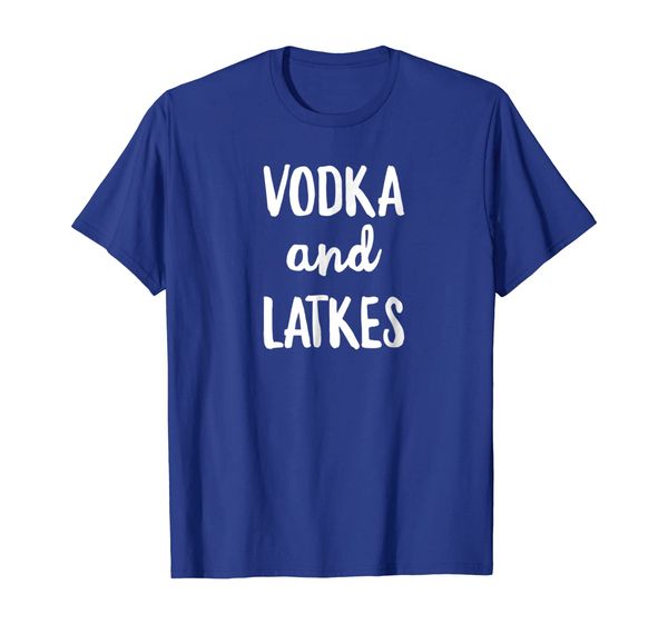 

Vodka and Latkes Funny Hanukkah Party Get Lit Tshirt, Mainly pictures