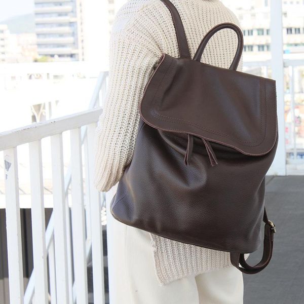 

school bags 2021 women's backpack literature and art leisure