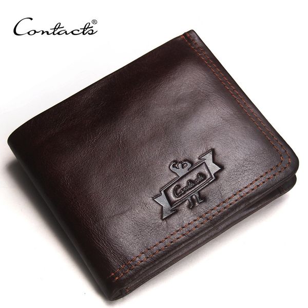 

wallet black angel cowhide men's fashion trend zipper zero, Red;black