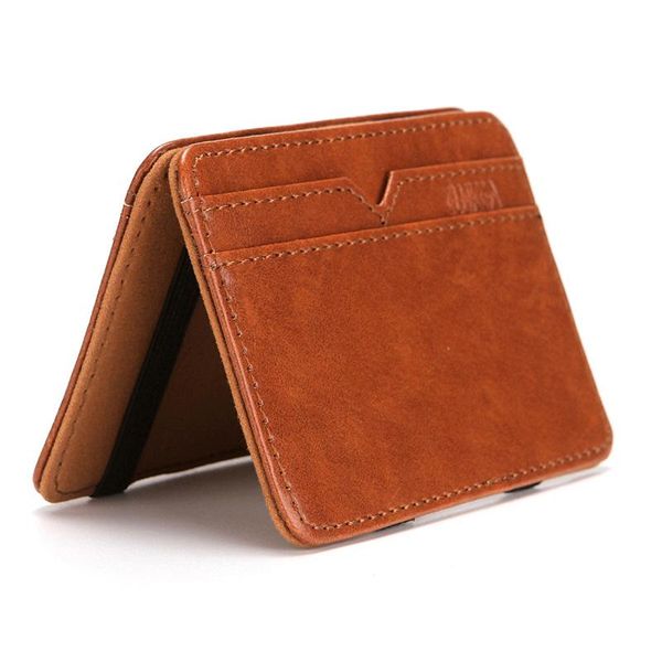 

wallets cuikca korea fashion pu leather mini men wallet magic holder card fgs367, Red;black