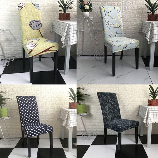 

fashion half-pack printed chair cover office half-cut suitable for el restaurants, offices, restaurants covers