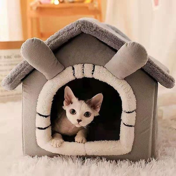 

cat beds & furniture litter summer small dog teddy kennel tent pet supplies