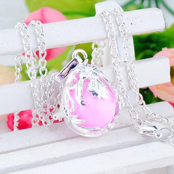 

mum gift pregnancy baby blackened angel mexico bola pregnant bell engelsrufer necklace 24" y0027 pendant necklaces, Silver