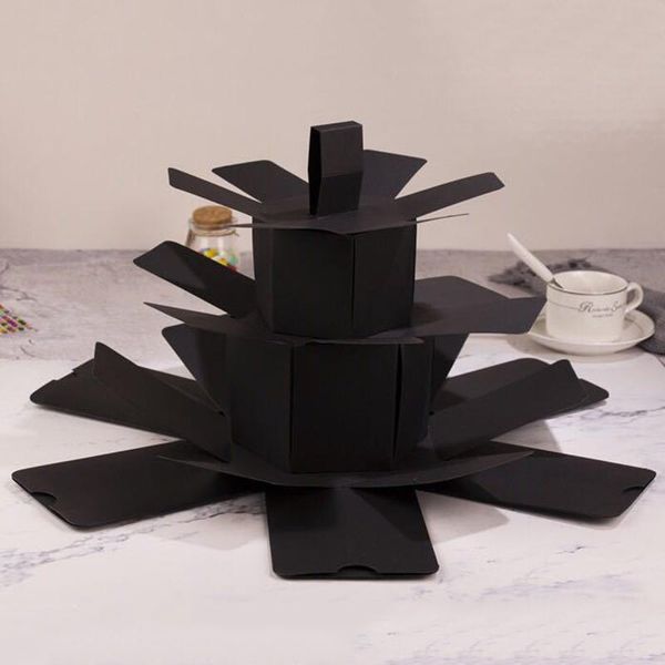 

gift wrap diy explosion box suprise po valentine's day happy memory multi-layer birthday anniversary gifts 23.5*14.3cm