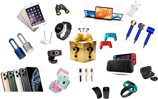 

lucky box boxes mystery box,(electronic equipment) favors can be opened: the latest mobile phones,drone,smart watches,air purifiers etc -