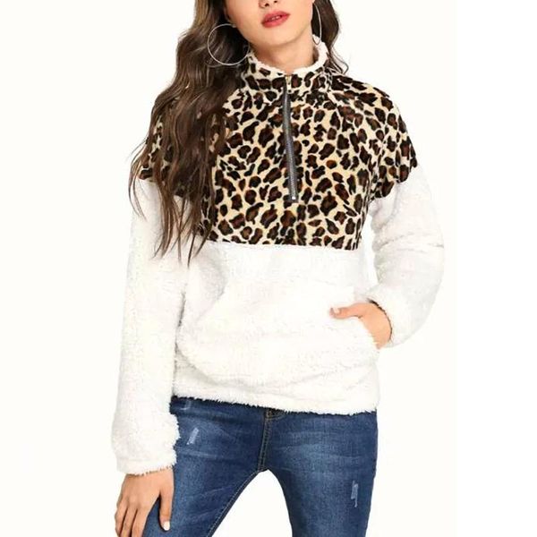 

women's hoodies & sweatshirts clothing autumn 2021 street european and american cashmere pullover stand collar loose sweatshirt, Black