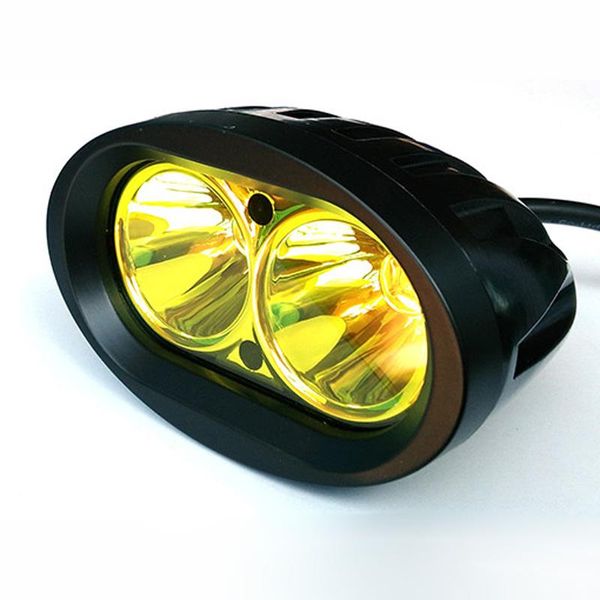 

car headlights led offroad light 12v24v 20w spotlight amber fog lamp far spot headlight for motorcycle truck 4x4 atv suv boat tractor