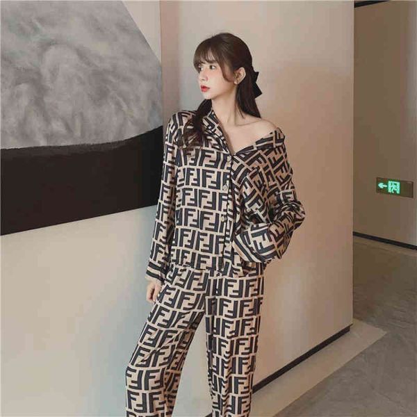 

design clothing trendy couple pajamas women's summer ice thin large home clothes 2021 new suit, White