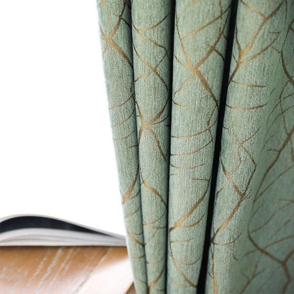 

curtain & drapes nordic simple chenille curtains american blackout for living dining room bedroom
