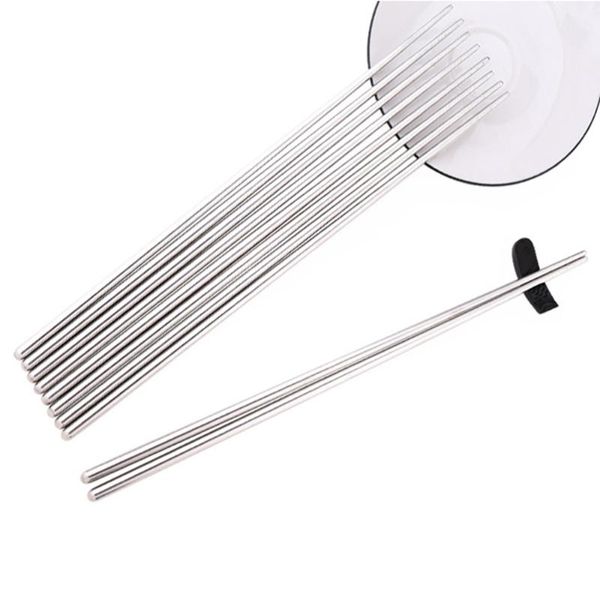 

chopsticks 1 pair 36cm stainless steel long skid resistance anti- for bbq camping pot