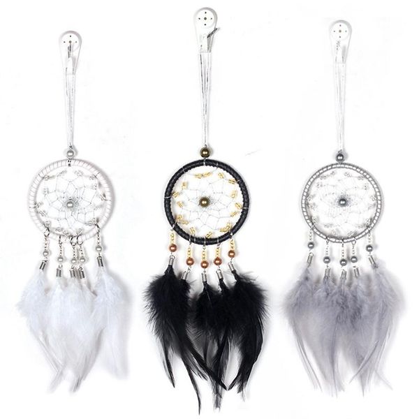 

interior decorations dream catcher car rearview mirror pendants feather decoration auto lucky hanging ornament styling home decor