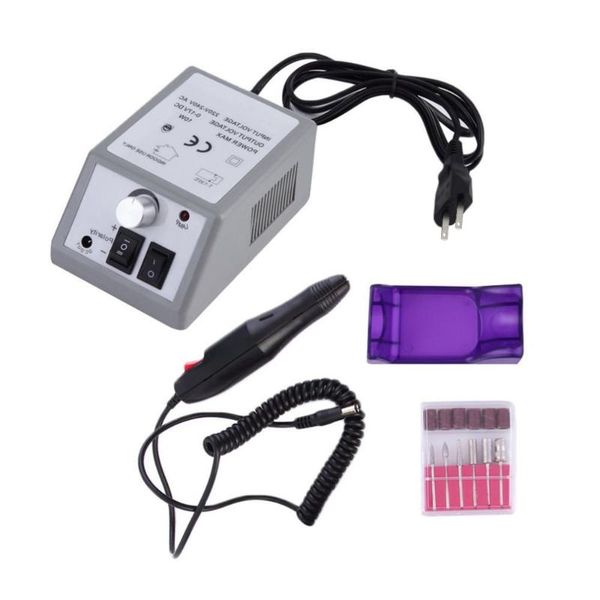 

nail art kits pen shape electric drill manicure filer kit polish machine set with 6 acrylic gel remover and 7pcs bits