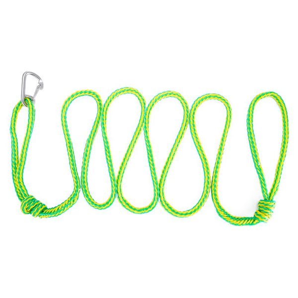 

rafts/inflatable boats 8ft 15ft dock wire strong polyethylene stainless clip green yellow durable marine line mooring for canoe kayak boat