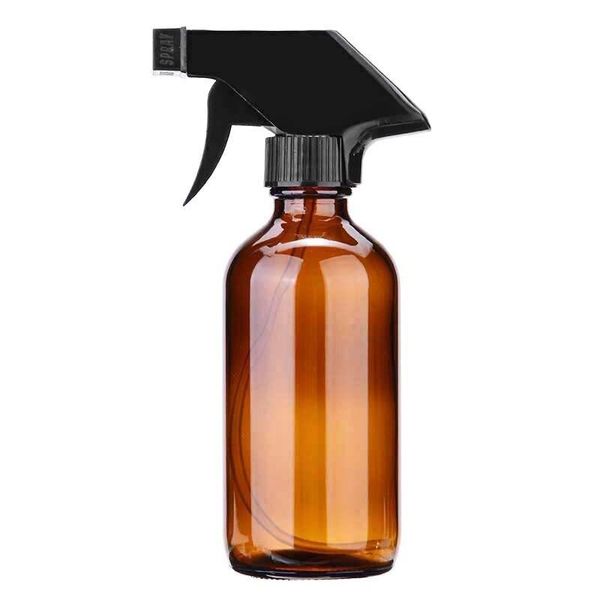 

storage bottles & jars 250ml/500ml store container essential oil trigger spray amber glass empty for hairdressing salon