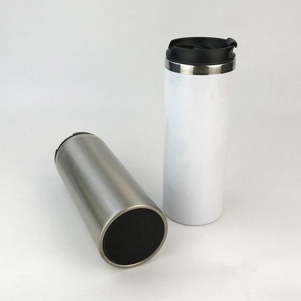 

water bottles cup 450ml double stainless steel kettle diy customized vacuum 20pcs