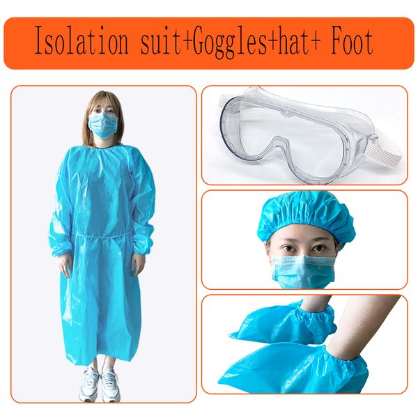 

suitable for adults to go shopping by plane, disposable isolation, protective , breathable split, and reverse wear