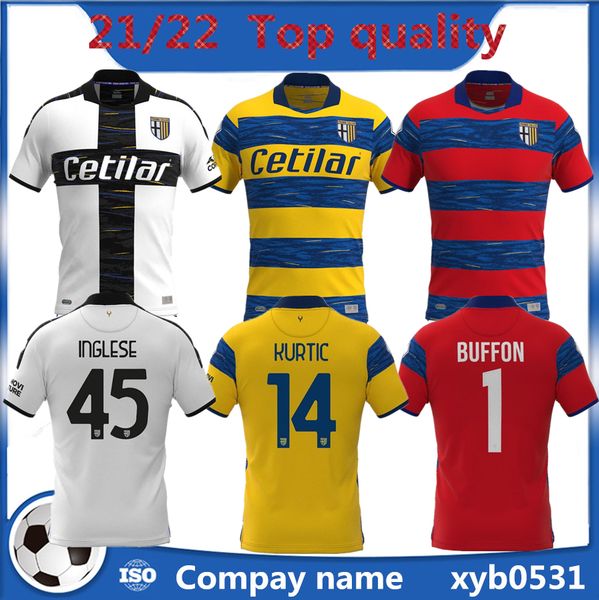 

21 22 parma soccer jerseys cornelius hernani jr gervinho 2021 2022 karamoh maglia de calcio inglese football shirt grassi adorante home away, Black;yellow