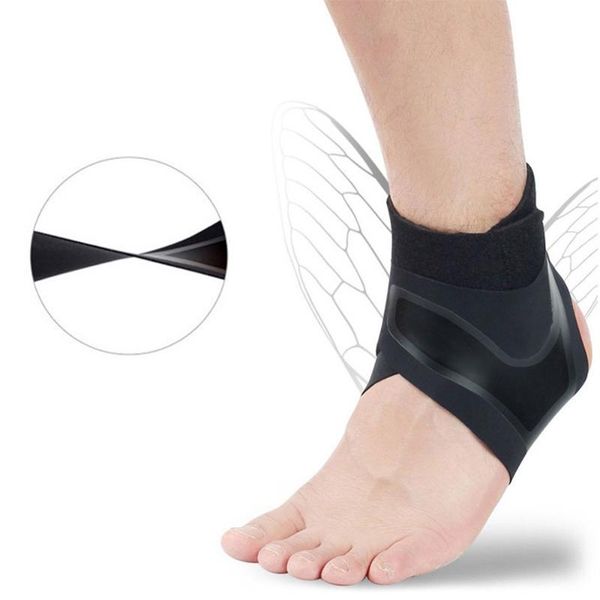 

sports ankle support compression sprain protection socks outdoor basketball football mountaineering protective gear thin, Blue;black