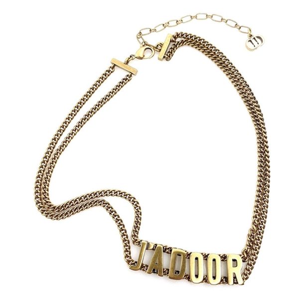 

70% off outlet online necklace letter hollowed out national style haoshi geometric diamond inlaid women's snake bone chain, Black