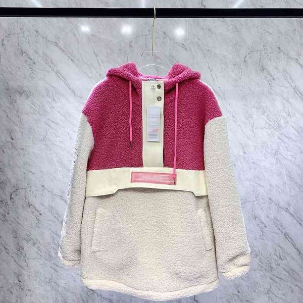 

women's hoodies & sweatshirts highest quality women hoodieswool warm jacket lamb wool winter clothing i4ye# qgij, Black