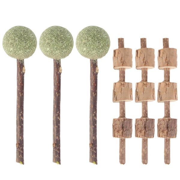 

cat molar rod chewing natural wood polygonum (2 styles) toys