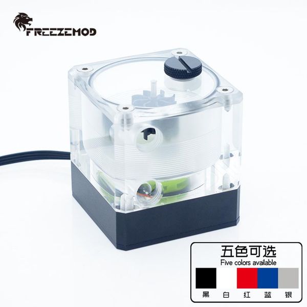 

computer water cooler integrated pump tank total height 7cm with flow indicator. pub-m4yt fans & coolings